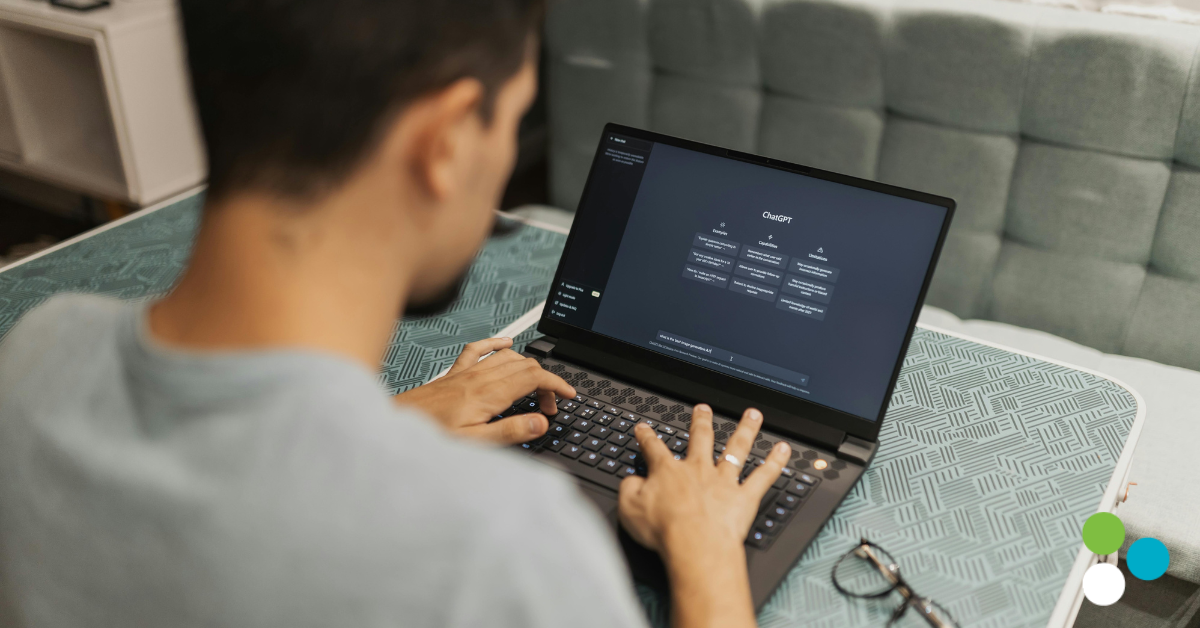 business owner using AI